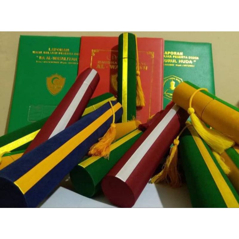 tabung#selongsong#wisudaTK/Paud