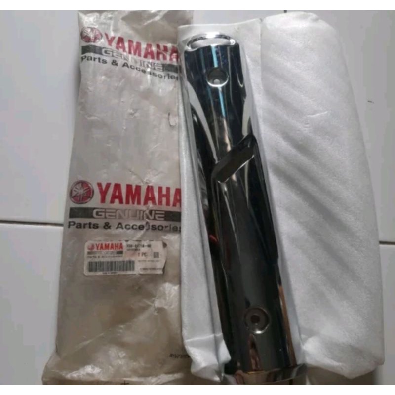cover tutup tameng oelindung knalpot yamaha jupiterZ dan VegaR new asli ori orisinil original YGB