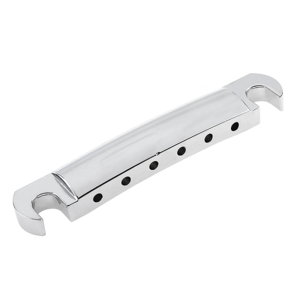 Bridge Tailpiece Saddle Roller Tune-O-Matic Bahan Zinc Alloy 2 Warna Untuk Gitar Elektrik LP