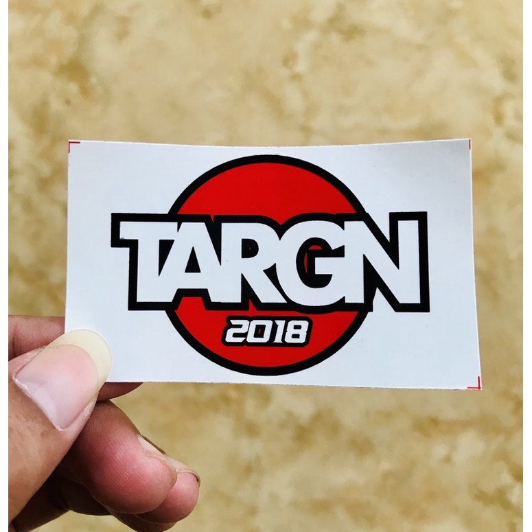 Stiker Team Arogan TARGN Stiker Racing Motor Herex