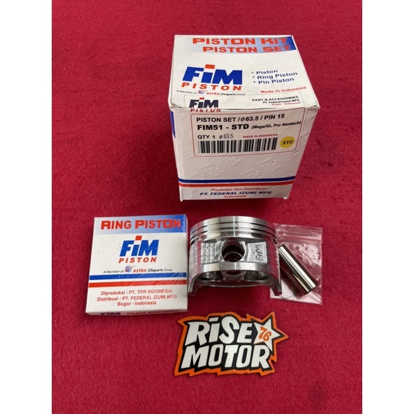 Piston Fim 63.5 Pen 15 Dome