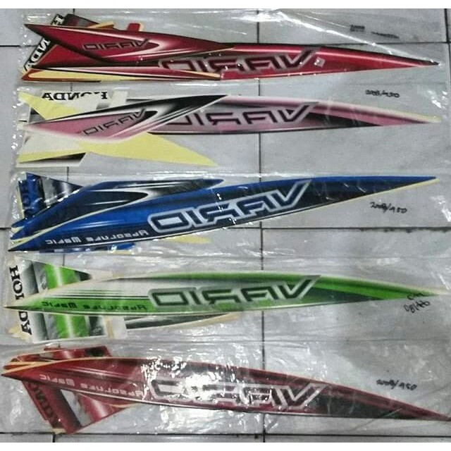 promo Sticker Motor Vario CW 110 2008 Striping Motor