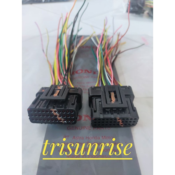 soket Ecu ecm Honda vario 125 old bohlam ISS kode KZR-B11,KZR-B31thn 2012-2014