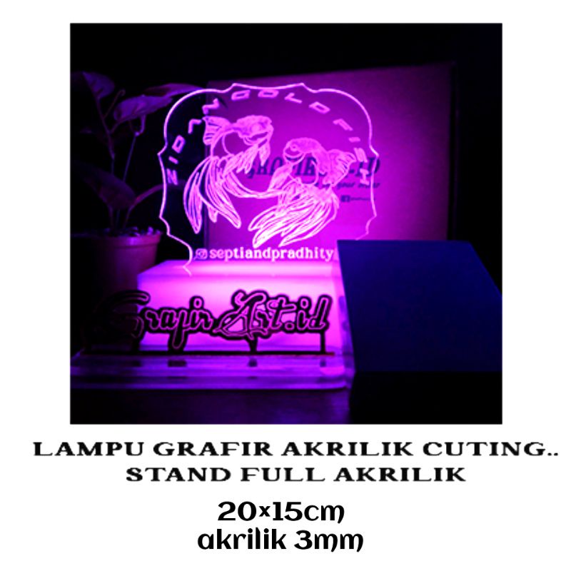 LAMPU HIAS GRAFIR AKRILIK