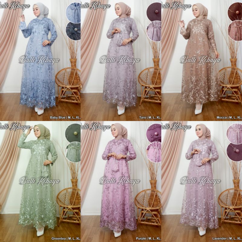 KEBAYA MODERN//KEBAYA ORIGINAL//GAMIS TILLE BUSUI//By Balli Kebaya