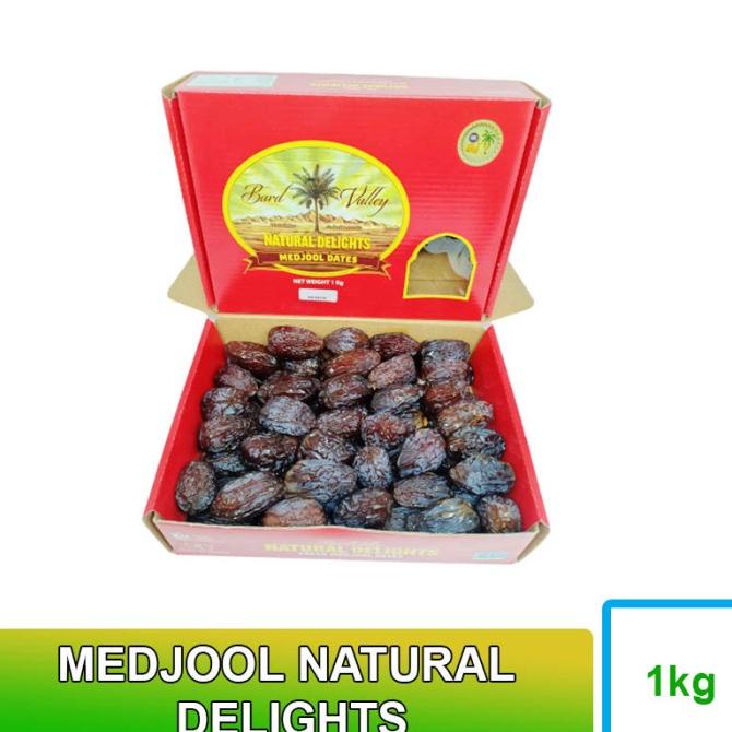 

KURMA MEDJOOL NATURAL DELIGHTS FRESH DATES 1KG / MEDIUM / MEDJOOLDATES DGD6541651