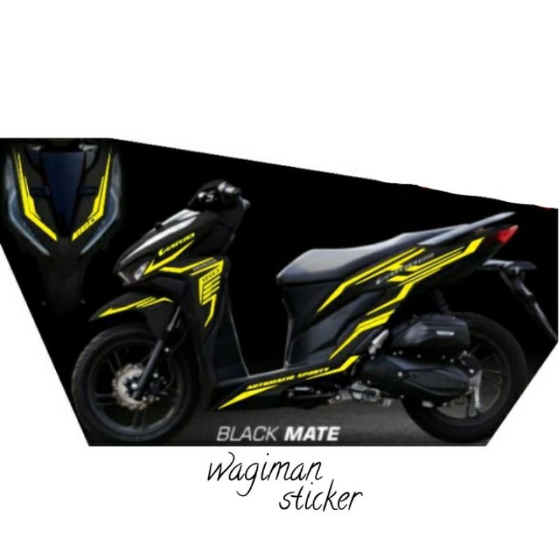 Jual Stiker Vario 125/150 New / Stiker Cutting Vario/custeam/variasi