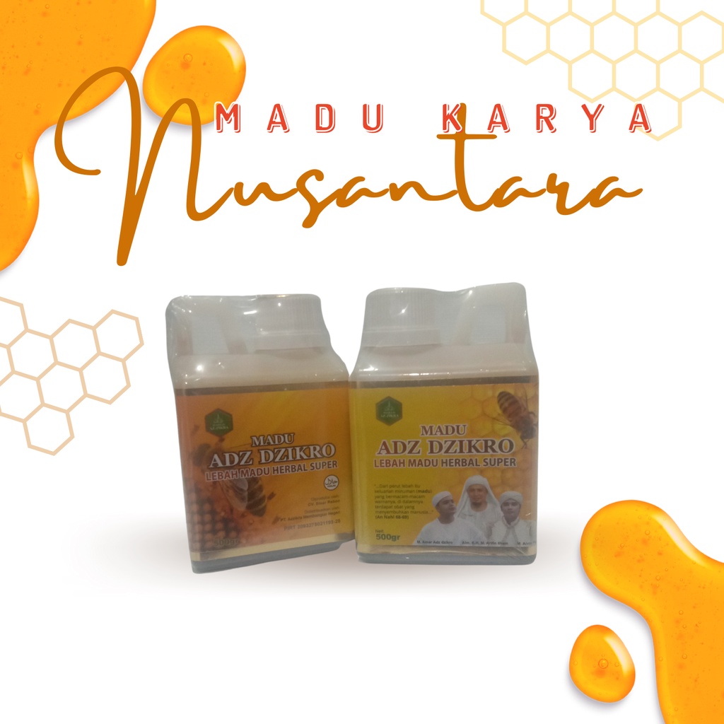 

ADZ DZIKRO Lebah Madu Herbal Super 500 gram