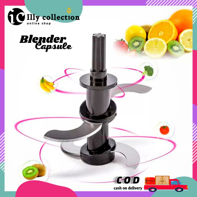 Blender Kapsul Cutter Quatre / Blender Portabel Bentuk capsule