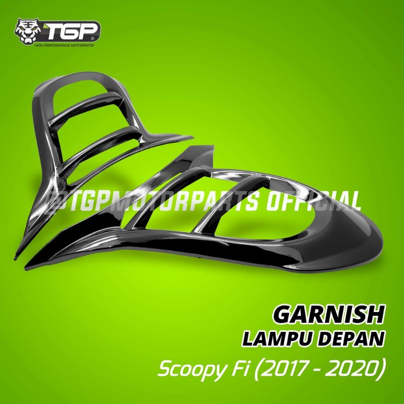 TGP Garnish lampu depan honda Scoopy 2017-20120