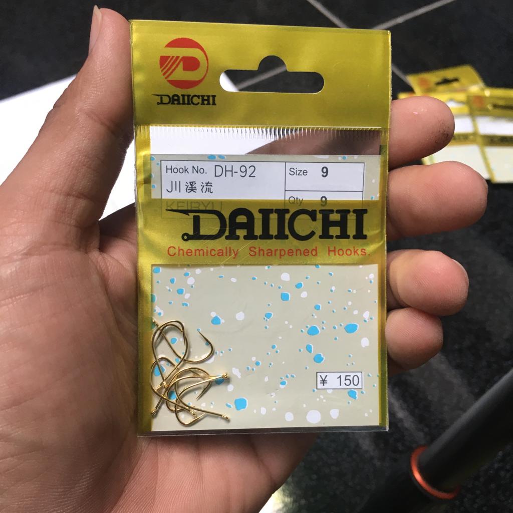 Mata kail Daichi / pancing Daiichi tipe DH91 DH92 dan DH 6