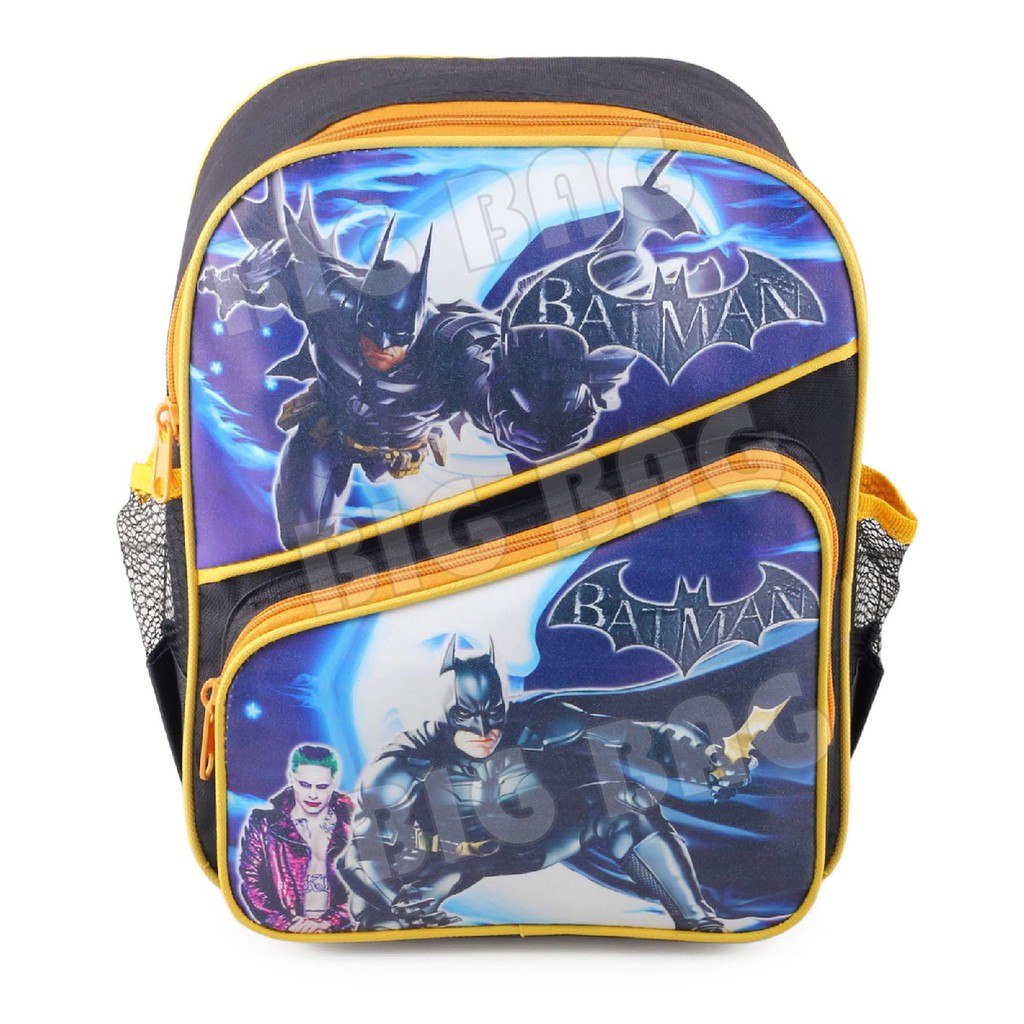 PTS - Ransel Sekolah Anak Cowo / Laki Laki Ransel Sekolah Anak Murah - BATMAN/TOBOT/SPIDERMAN  SLASH + FREE Botol Minum