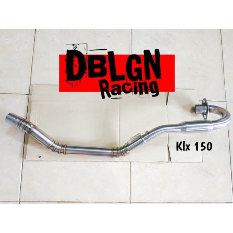 Pipa leher knalpot klx 150 bf out 50mm - header klx150bf