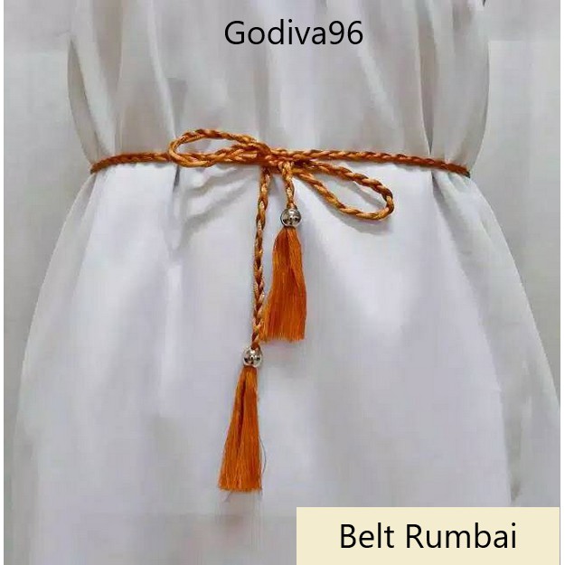 Godiva96 - IKAT PINGGANG STRAP KEPANG TIPIS BAHAN JALINAN TAMBANG / TALI PINGGANG / BELT MEDAN