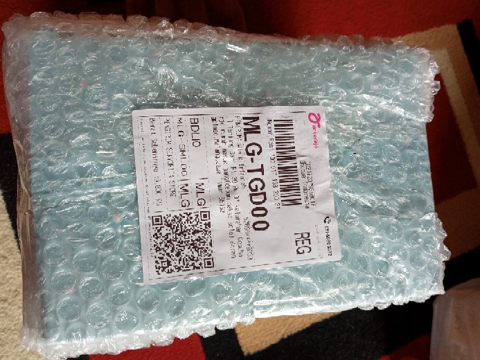 Kotak Tisue Bentuk Desktop Tv Multi Fungsi. Tisue Box Dengan Holder Kardus Warna Biru