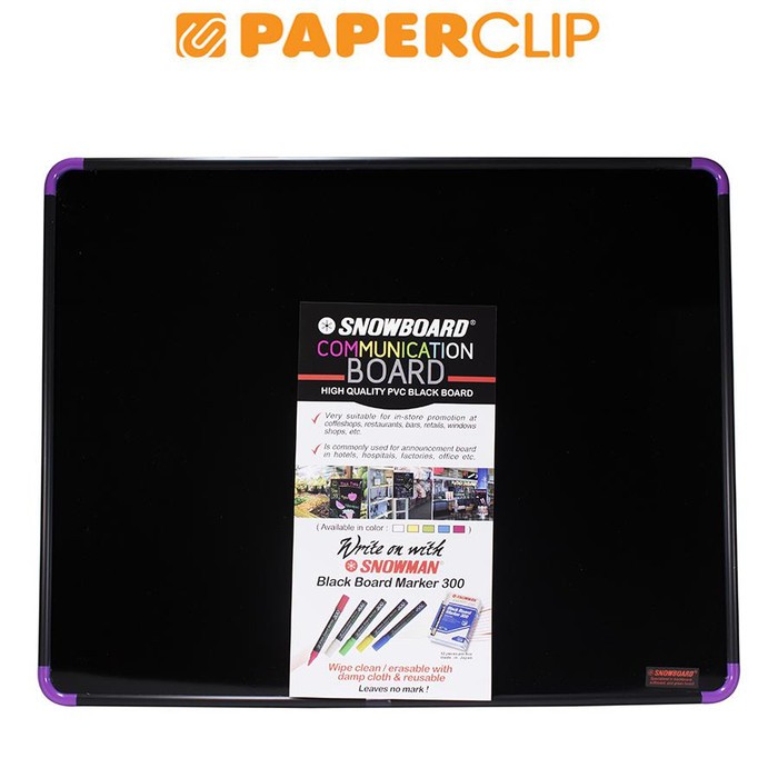 

TERLARIS!!! BLACK BOARD SNOWMAN CB-5342