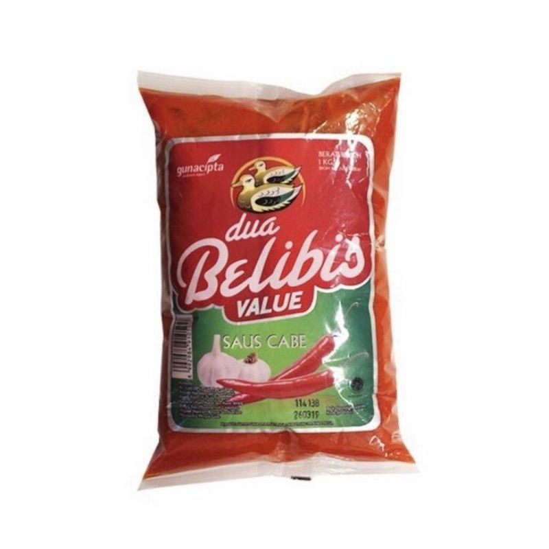 

Saos blibis 1kg value Refil murah