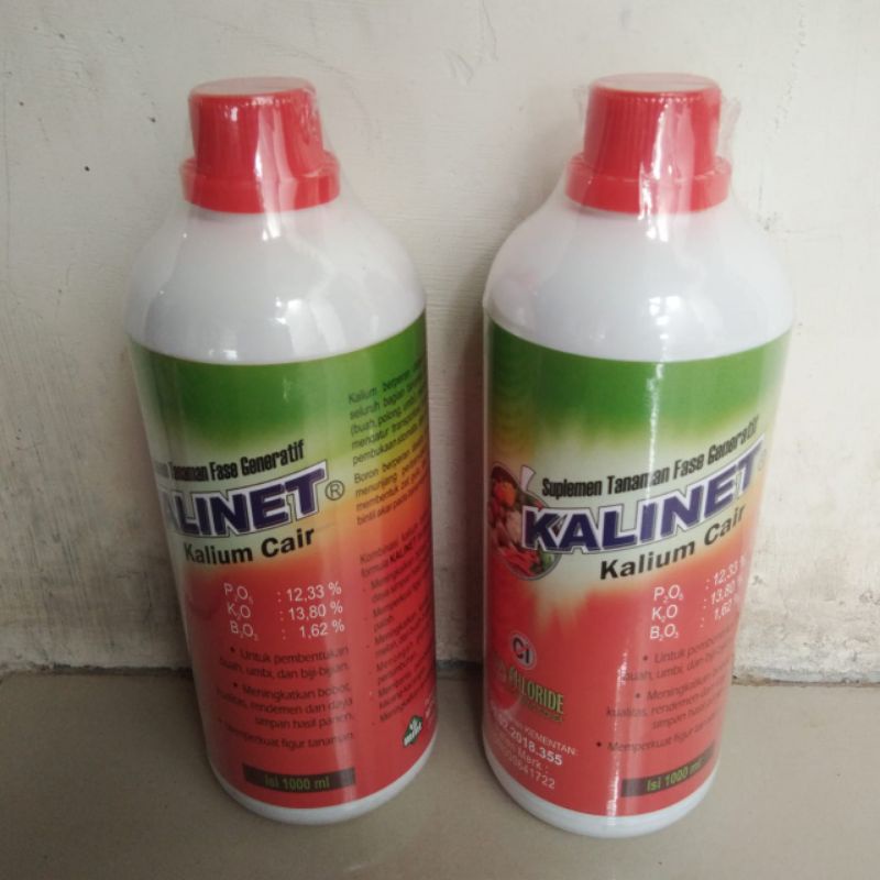 Kalinet, kalium cair,nutrisi tanaman. 1000ml