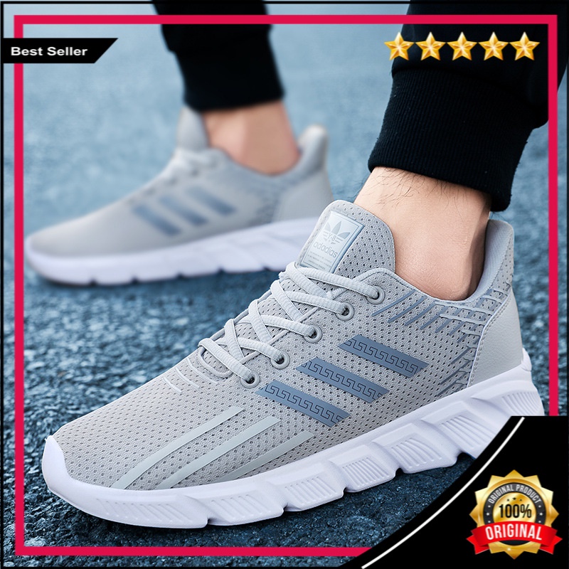 2021   H & X Sepatu Pria Olahraga  Leisure Menjalankan Permukaan Mesh Sepatu Sepatu Tren  Korea  Erk