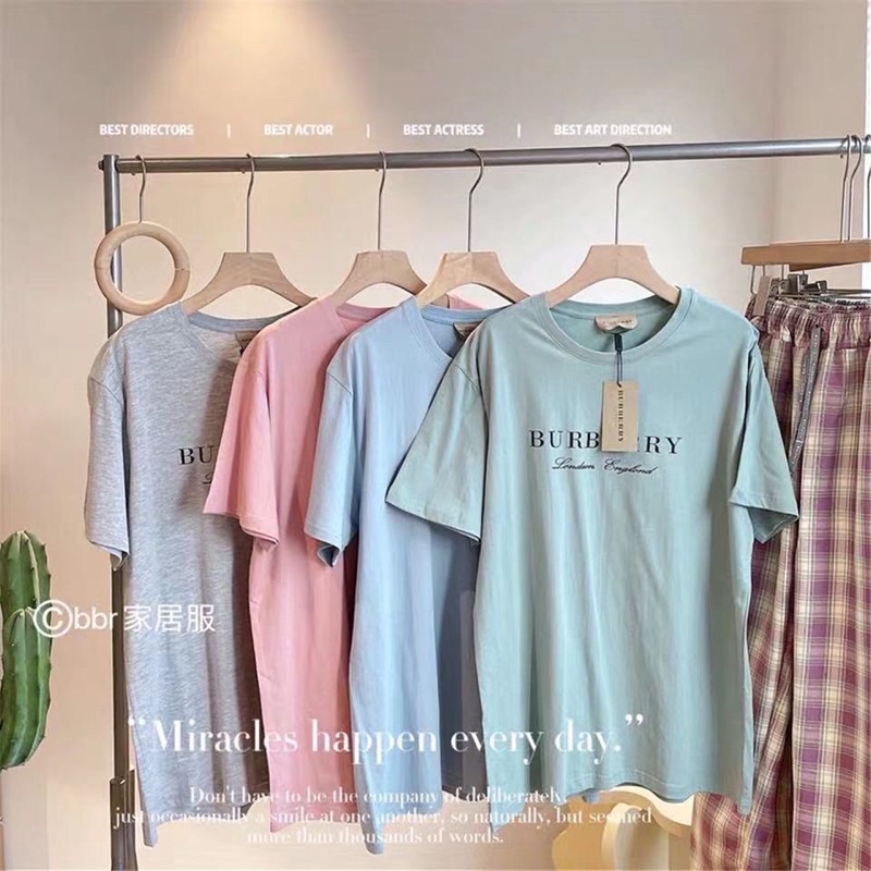 TELLY ➡️ 310 BAJU TIDUR SETELAN BURBERI MURAH GROSIR IMPORT