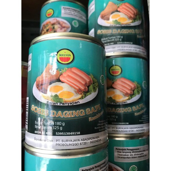 

Sosis Sapi Melvin / MUI ( 325 gr )