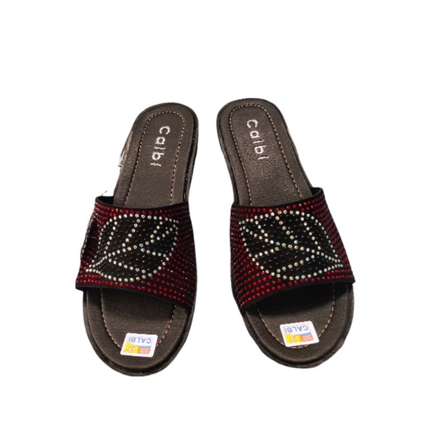 [ BEST SELLER CALBI ORI LOKAL ] SANDAL WEDGES CALBI | SANDAL WEDGES CEWEK | SANDAL JAPIT WEDGES CEWEK | SANDAL CEWEK WEDGES TERLARIS-2