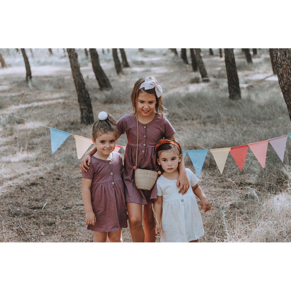 Sale BOHOPANNA 4-6 Tahun Short sleeve Dress Shortsleeve Dress Rok Anak Perempuan CBKS