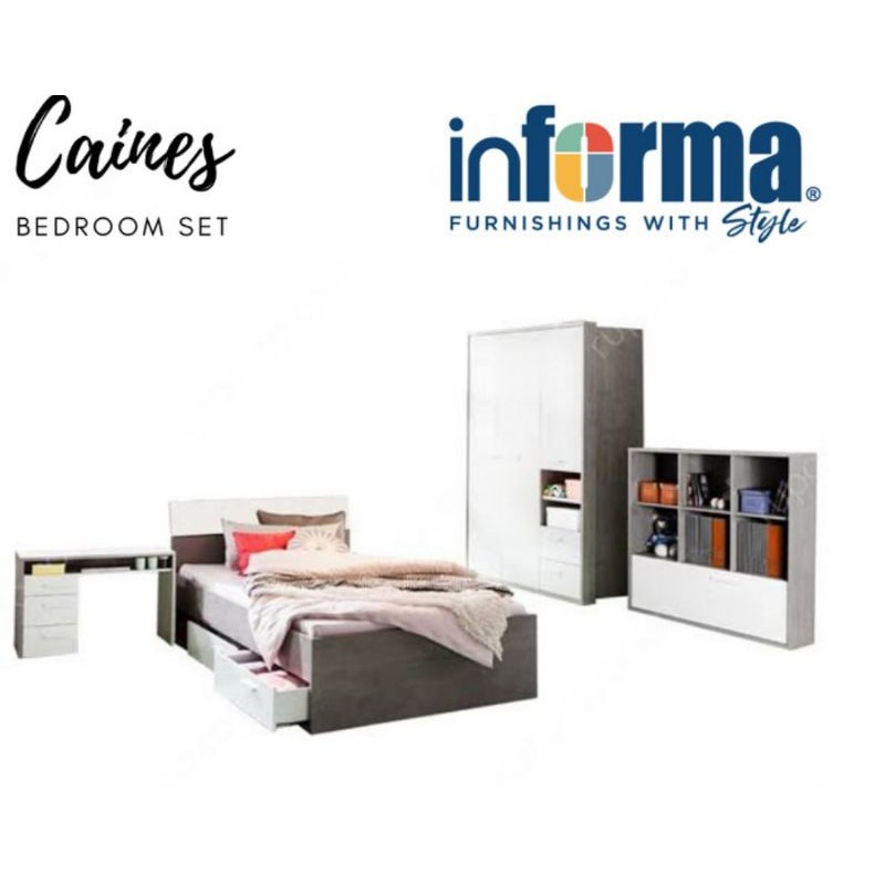 (gratis Ongkir Pulau Jawa) Jovita Valen Vixy Caines Bed Set Original Informa