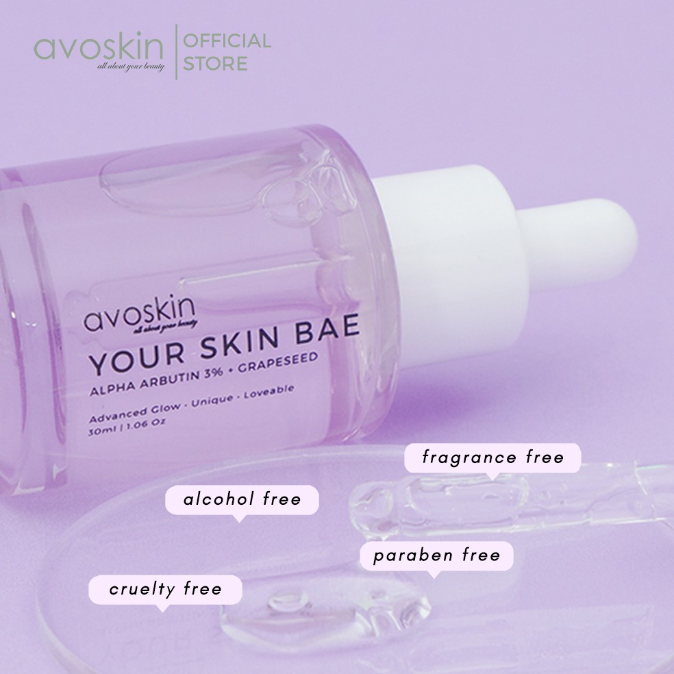 Avoskin Your Skin Bae Alpha Arbutin 3% + Grapeseed