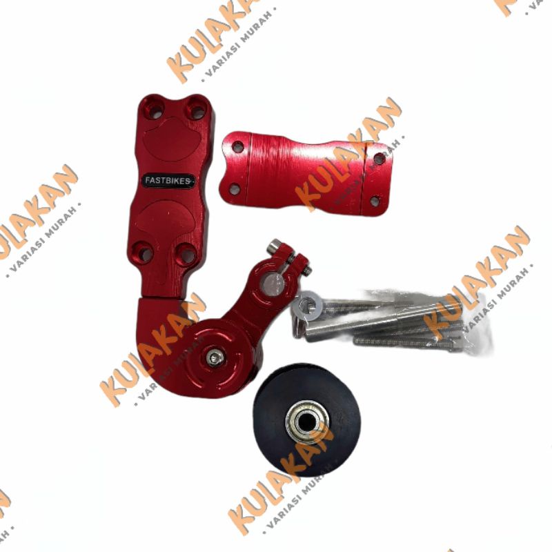 Stabilizer Stabiliser Tensioner Rantai Full CNC Universal Vixion Tiger Megapro CBR CB150 Bearing