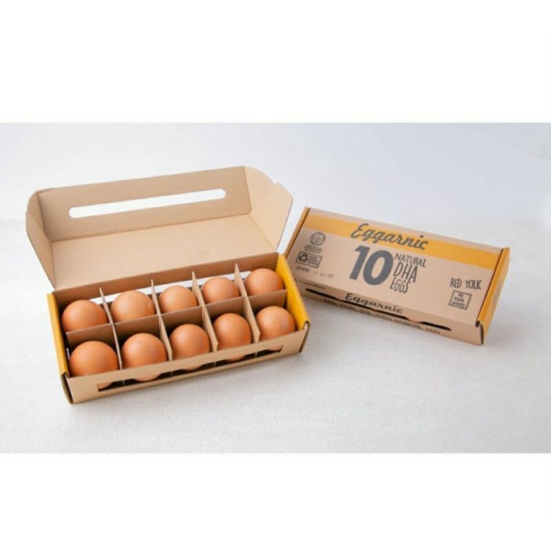

Telur DHA Eggarnic natural 10 pcs | box
