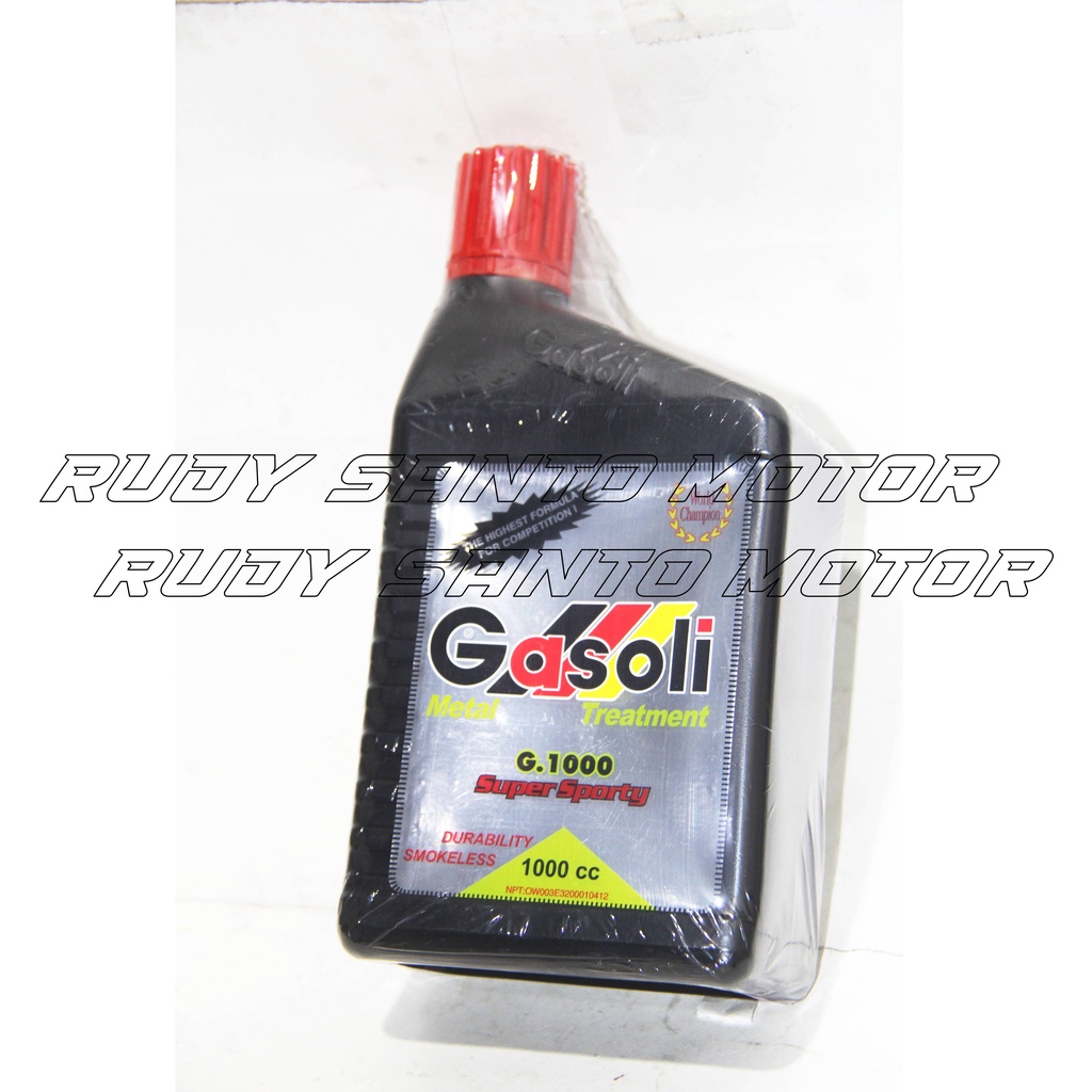 oli samping 2t 2 tak gasoli 1 liter 1000 ml