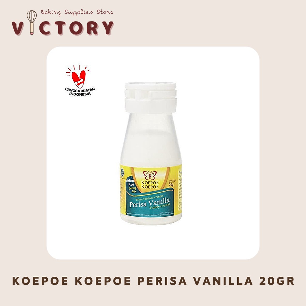 

KOEPOE KOEPOE Perisa Vanilla - Vanely Crystal 20gr