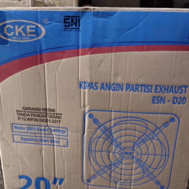 Exhaust fan cke 20"