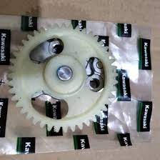 pompa oli set gigi  gir oil pump Assy include gear Kawasaki Kaze R Blitz Joy edge kaze kaje