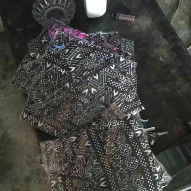 Bswart Batik Hrb026 Kenongo Hem Pendek Padi Pekalongan M L Xl Batik Pria Murah Modern Grosir