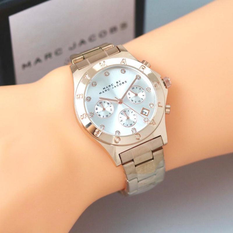 Jam Tangan Marc.J Stainliss Steel Jam Tangan Analog Pria Wanita