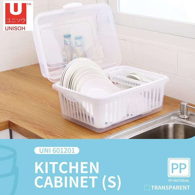 LJD UNISOH RAK PIRING MANGKOK PLASTIK UKURAN KECIL