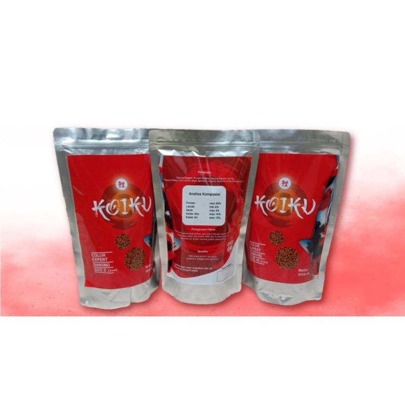Pelet Koi Color / pencerah warna