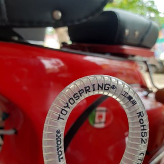 Selang Bensin Spiral Vespa Transparan Bening Rx King CB GL Ninja Tiger KLX Toyo Spring Japan ...