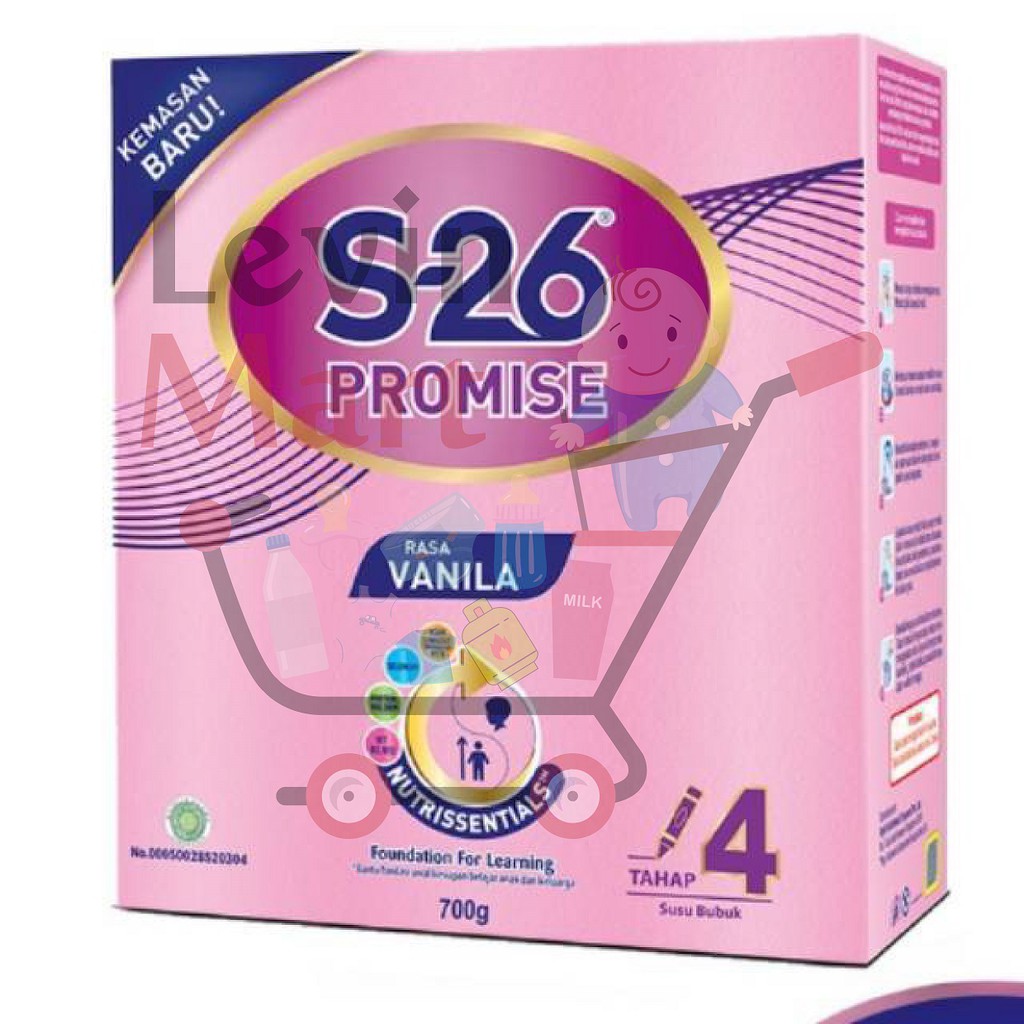 S26 PROMISE SUSU FORMULA ANAK USIA 3-12 TAHUN KEMASAN 700 GRAM/S-26 PROMISE SUSU ANAK UMUR 3-12 THN