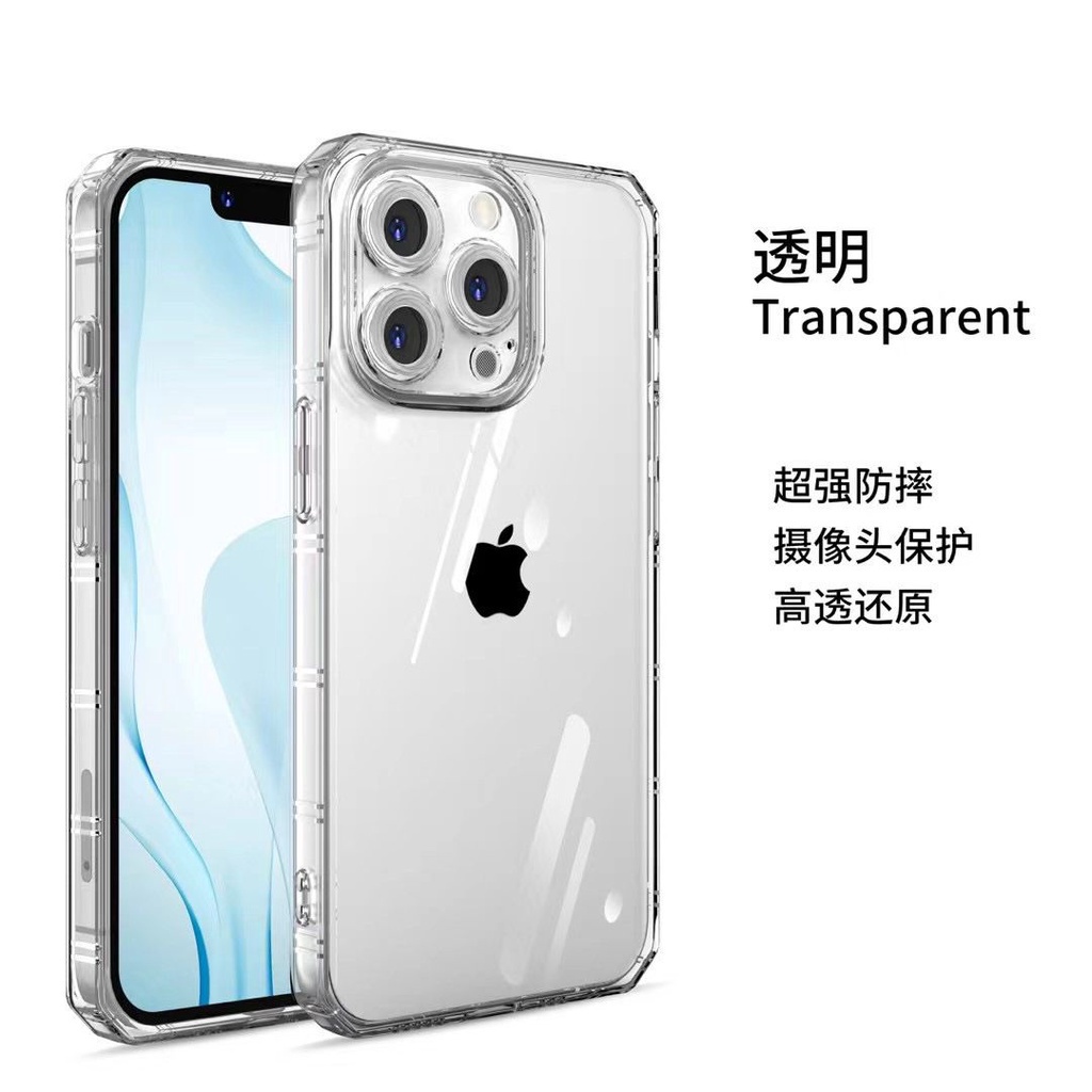 Softcase Square EDGE Clear INFINIX HOT 12 11 11-Play 10 10S 10Play 8 9 9Play Note 11 11S 11PRO 10 10PRO SMART 6 5 Soft Case Casing Bening/Silikone-Silicone-Silikon Bagus Kotak Airbag Anti Fall-Slip Bumper Shock Protecth Camera-Kamera-Tebal-Jatuh NFC S PRO