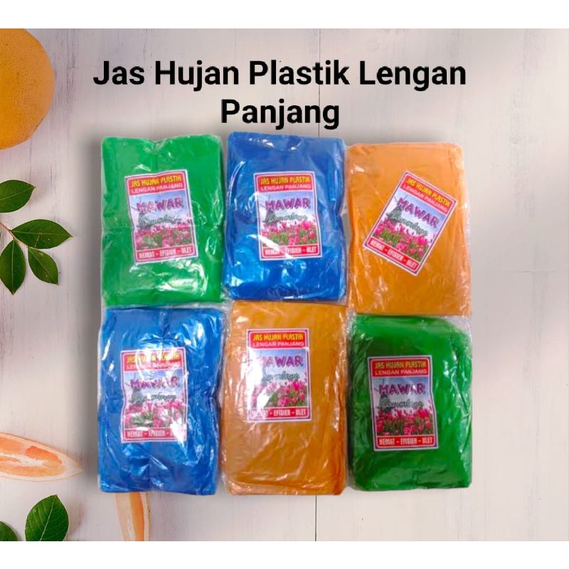 Jas Hujan Plastik Dewasa Termurah