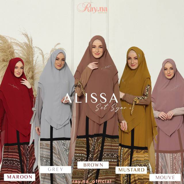 Alissa set syari by rayna