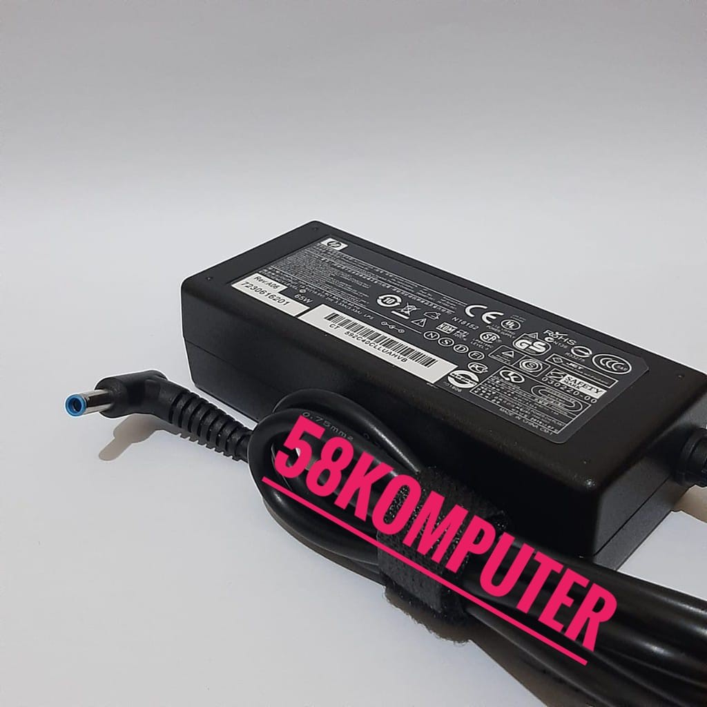 Adaptor Charger Casan Laptop Hp Tpn-C116 C112 F113 C125 C117 Q129 Q130 Q117 Q118 Q132 Q140 Q159 19.5v 3.33a 65w 4.5*3.0mm