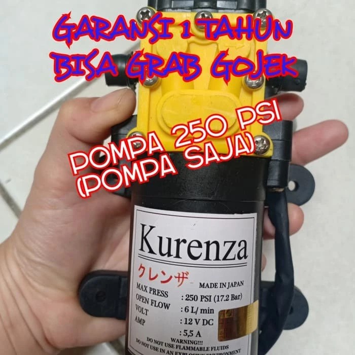 POMPA CUCI MOTOR POMPA STEAM MERK MINZU