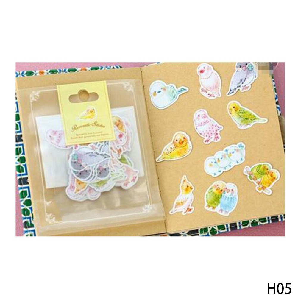 70Pcs Stiker Label Tag untuk Diary / Album / Scrapbook DIY