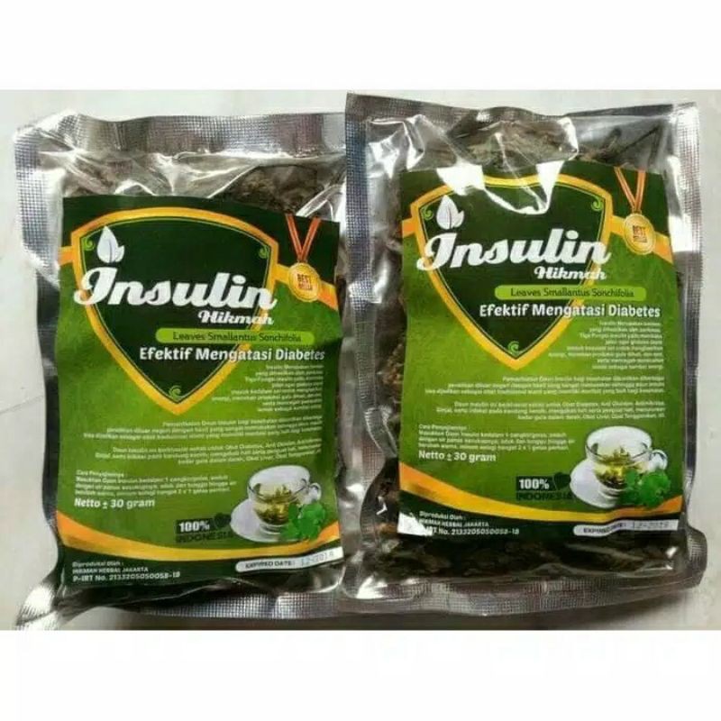 

Teh Daun Insulin Curah 40gram Hikmah