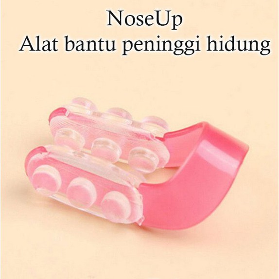 BISA COD - ALAT PEMANCUNG HIDUNG ALAMI HASIL PERMANEN PENJEPIT PEMANCUNG HIDUNG MERAH MUDA NOSE UP