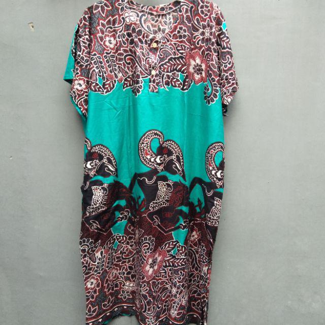  Daster  batik jumbo wayang baju  tidur wanita termurah 
